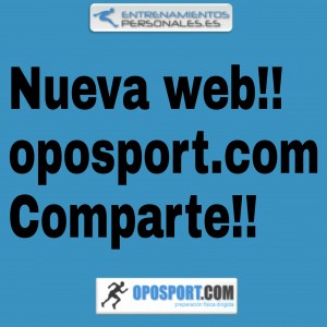 Nueva web de Oposport